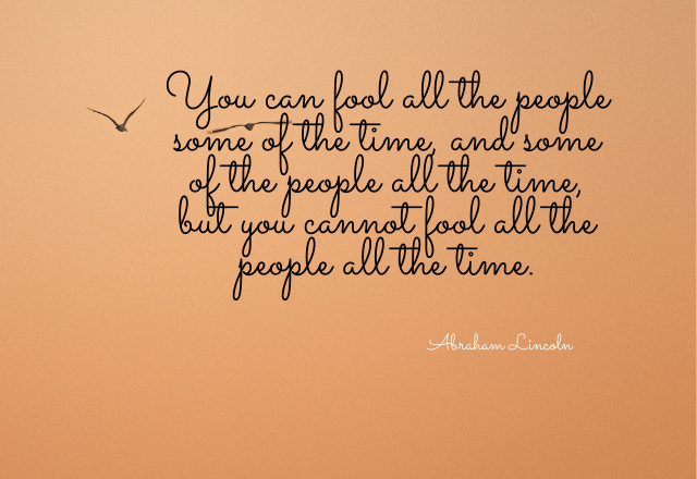 Top Quotes By Abraham Lincoln