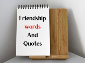 Friendship words